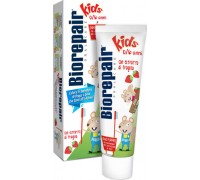 Biorepair Kids Strawberry Зубная паста с экстрактом земляники для детей от 0 до 6 лет 50 мл