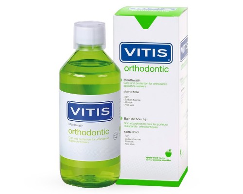 VITIS Orthodontic - Ополаскиватель для полости рта 500 мл 